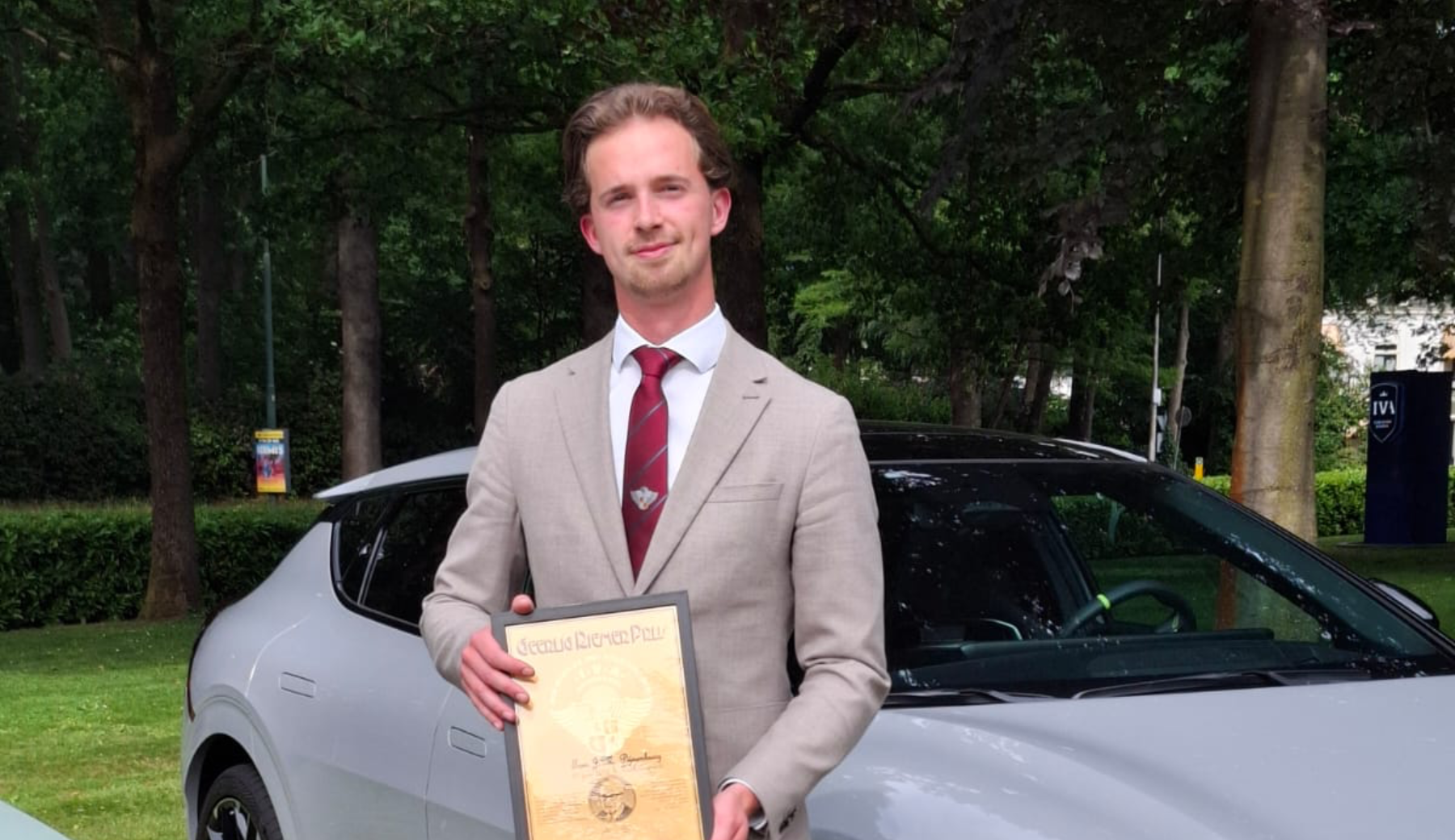 Tom Pijnenburg uit Valkenswaard wint prestigieuze Geerlig Riemerprijs: 'Dit werd mijn nieuwe droom'