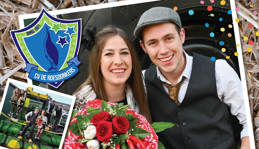Bart en Suzanne vormen boerenbruidspaar van Soerendonk